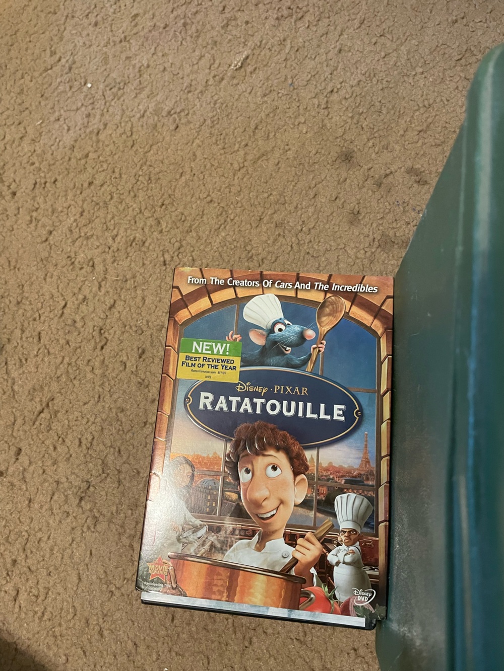 Ratatouille DVD — Blue Artwork